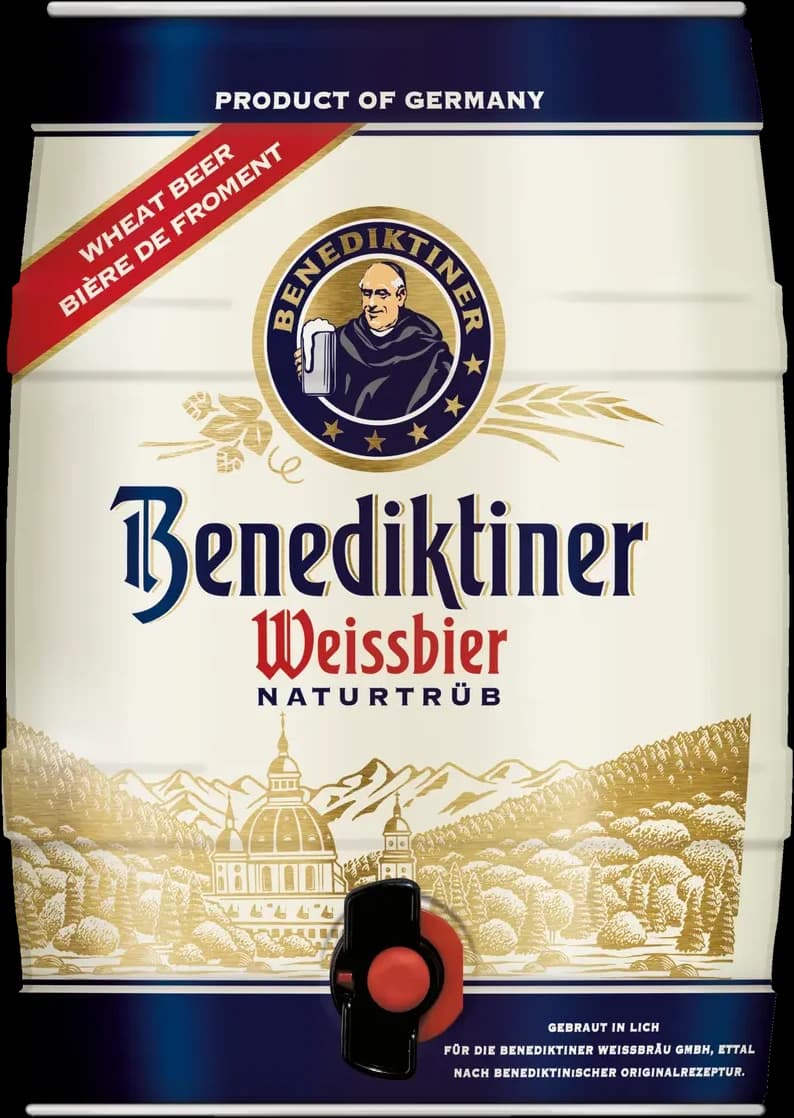 Benediktiner Naturtrüb Bom 5L