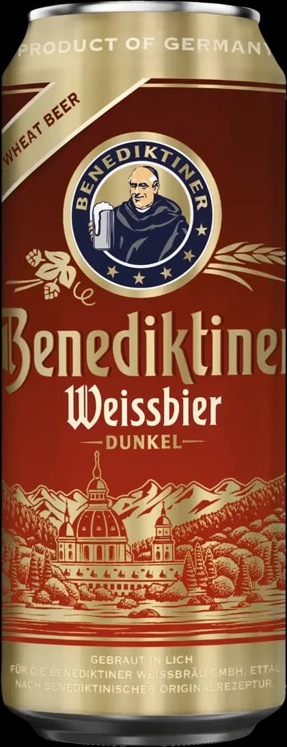 Benediktiner Dunkel: Thùng 12 Lon 500ml