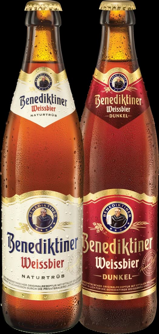 Benediktiner Mix 2 Vị: Thùng 12 Chai 500ml