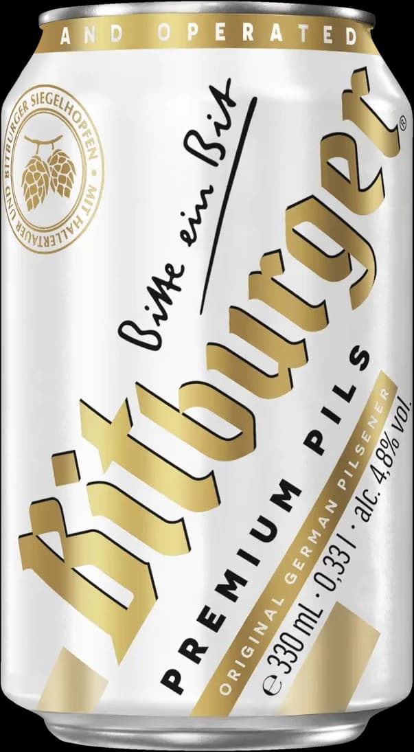 Bitburger Premium Pils: Két 24 Lon 330ml